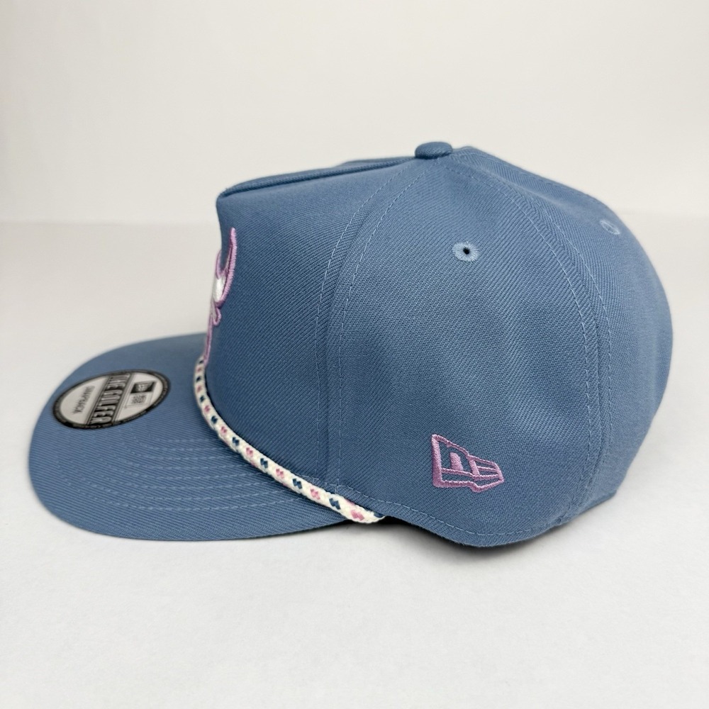 Chicago Bulls NWT New Era Golfer Hat Adjustable Snapback Baby Blue Rope NBA - Picture 2 of 9